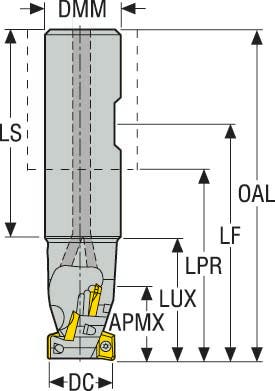 FRÄS R217.69-01.50-3-12M4AN