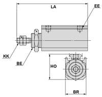 CDJP2B16-30D PINNCYLINDER