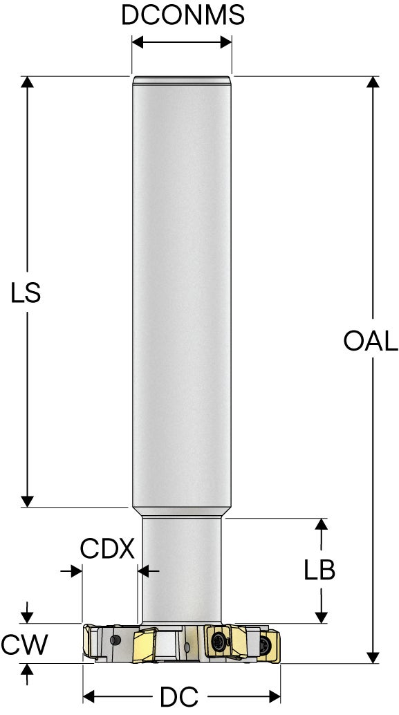 Fräs R335.18-02.50-0-0.50-3N