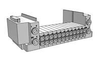 SS5Y3-10F1-12B-C6-NA MANIFOLD BASE