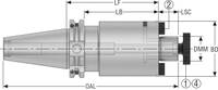 HÅLLARE DIN50ADB-SM22-035-L1