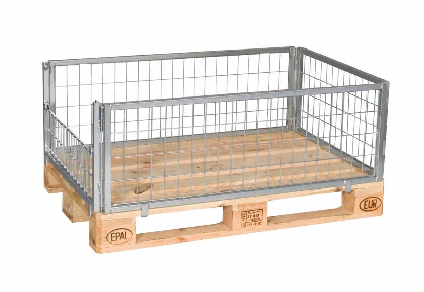 FLEXPALLRAM 400 mm ELFÖRZINKAD