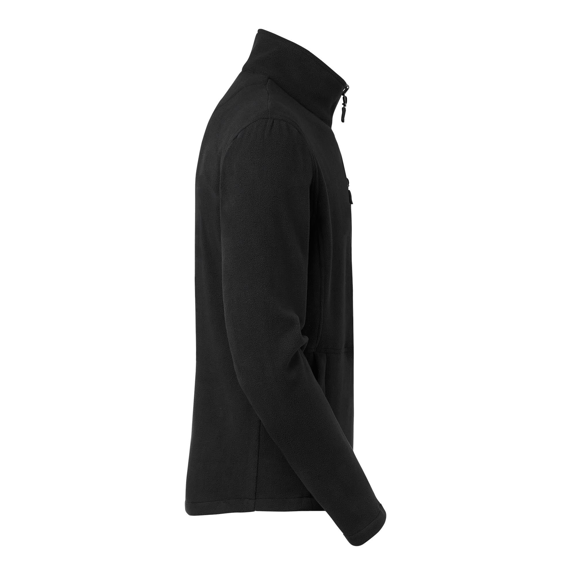 FLEECE ZIP AMES SVART S
