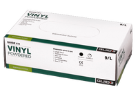 HANDKSE ENGÅNGS VINYL 611 8 GUIDE OPUDRAD 100PAR/FP