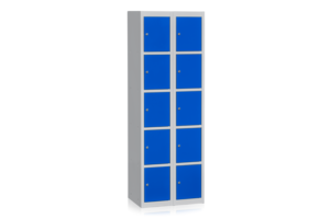 KLÄDSKÅP TILLÄGGSSEKTION 5-DÖR RAR - BLÅ