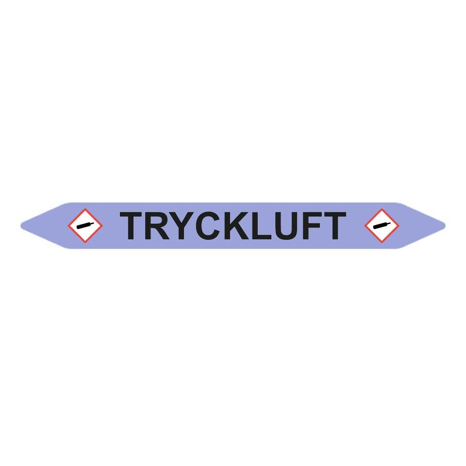 ETIKETT TRYCKLUFT 80X9 MM 25/fp
