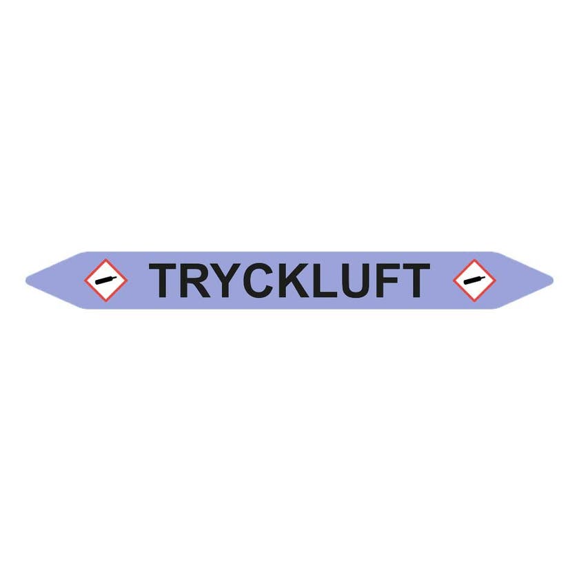 ETIKETT TRYCKLUFT 80X9 MM 25/fp