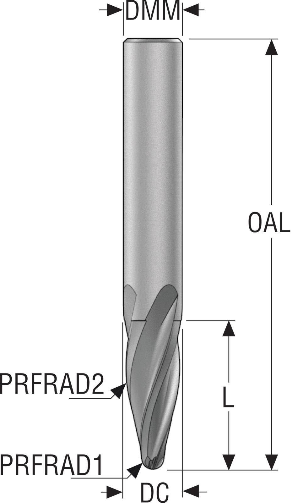 PINNFRÄS JH734100X2R2R85.0Z4,S IRA