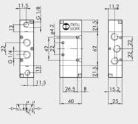 VENTIL PNV 35 PNB 1/4