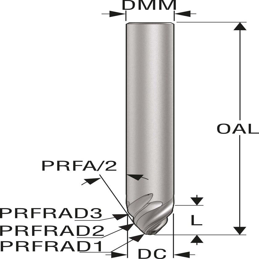PINNFRÄS JH724100T2R3R250.0Z4, HXT