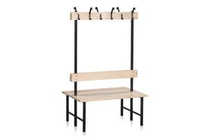 SITTBÄNK DUBBELSEKTION 1000 MM FURU