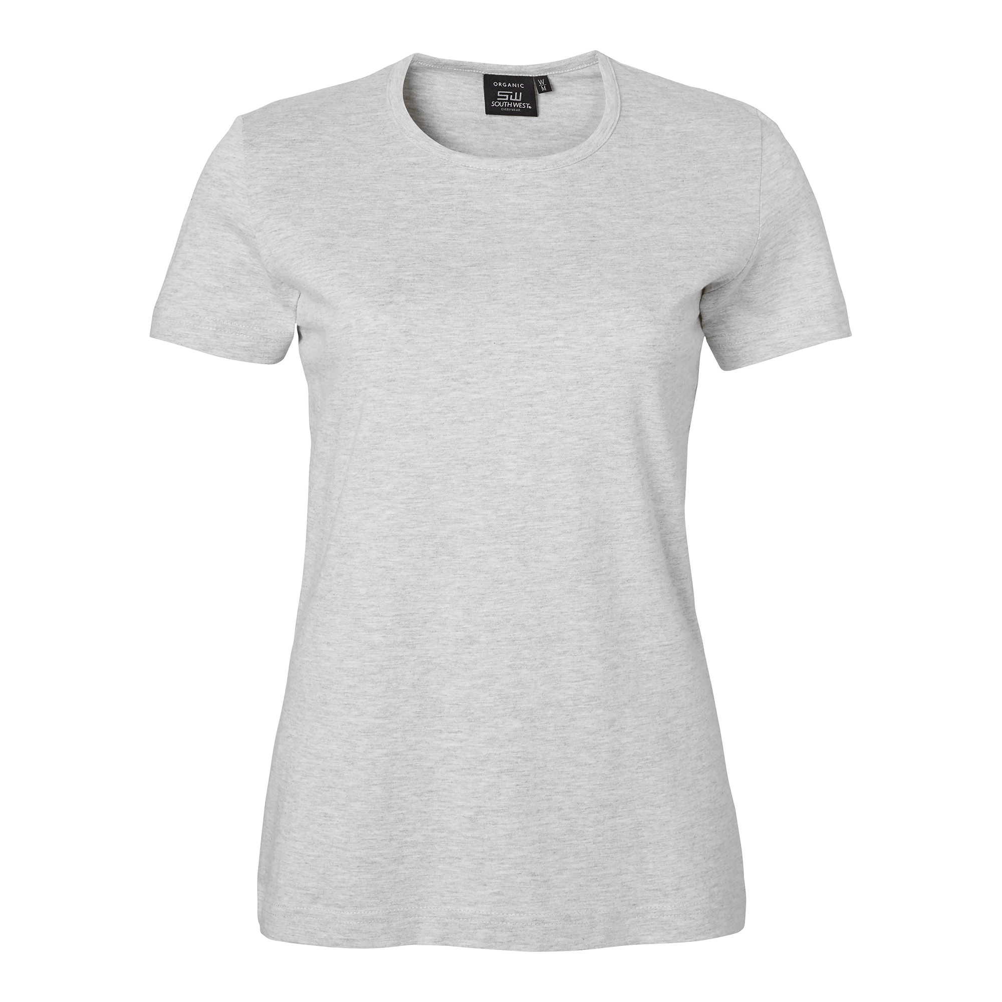T-SHIRT VENICE GOTS GRÅMELERAD M