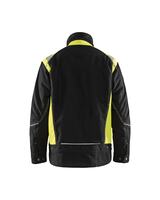 JACKA 49151370 SVART/GUL XXL