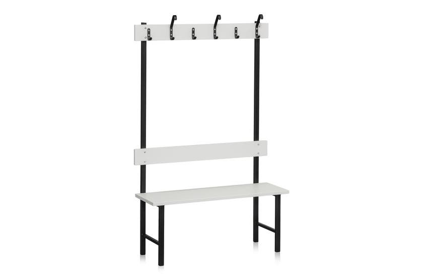 SITTBÄNK ENKELSIDIG 1000 MM LJ USGRÅ LAMINAT