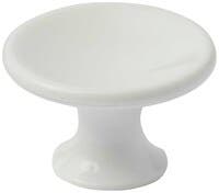 KNOPP ARILD PLAST VIT Ø40MM