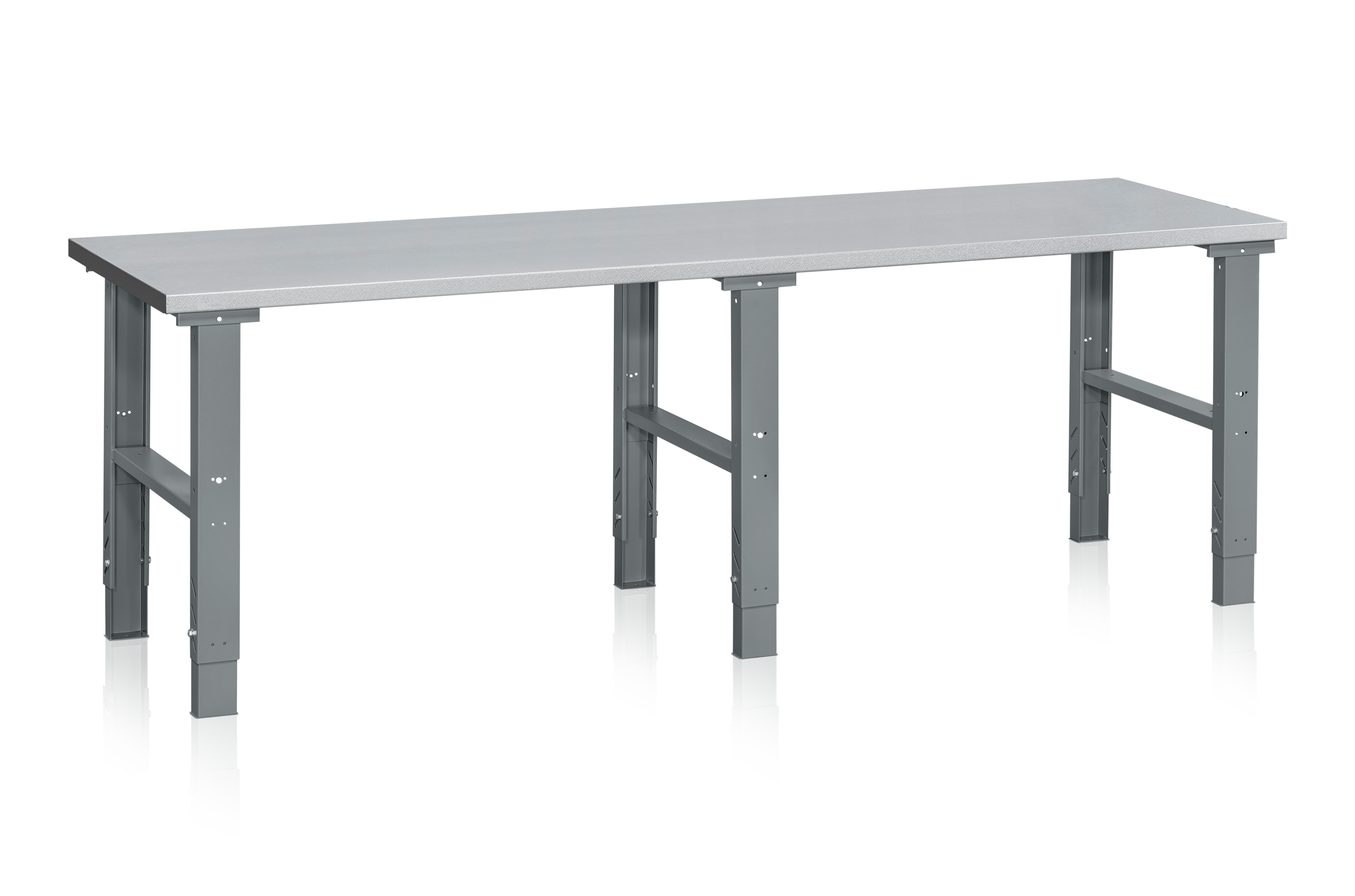 Arbetsbord HD 500 2500x800 mm Stål