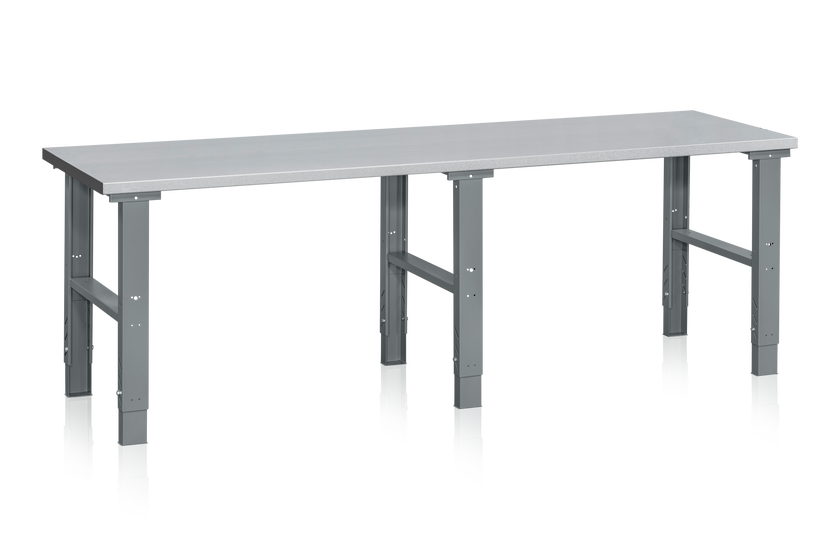 Arbetsbord HD 500 2500x800 mm Stål