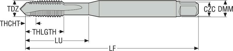 TAPP MTP-M2.5X0.45ISO6H-TB-M00 3