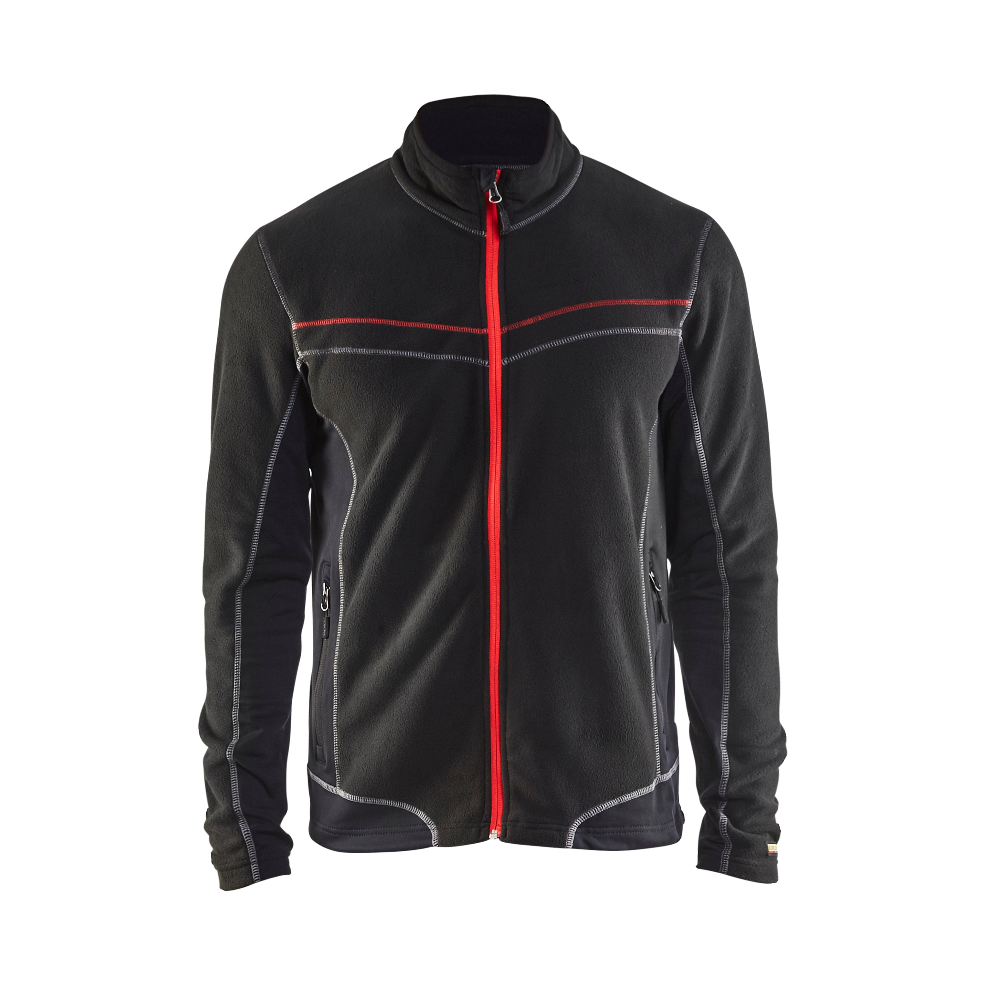 FLEECEJACKA 49971010 SVART 3XL