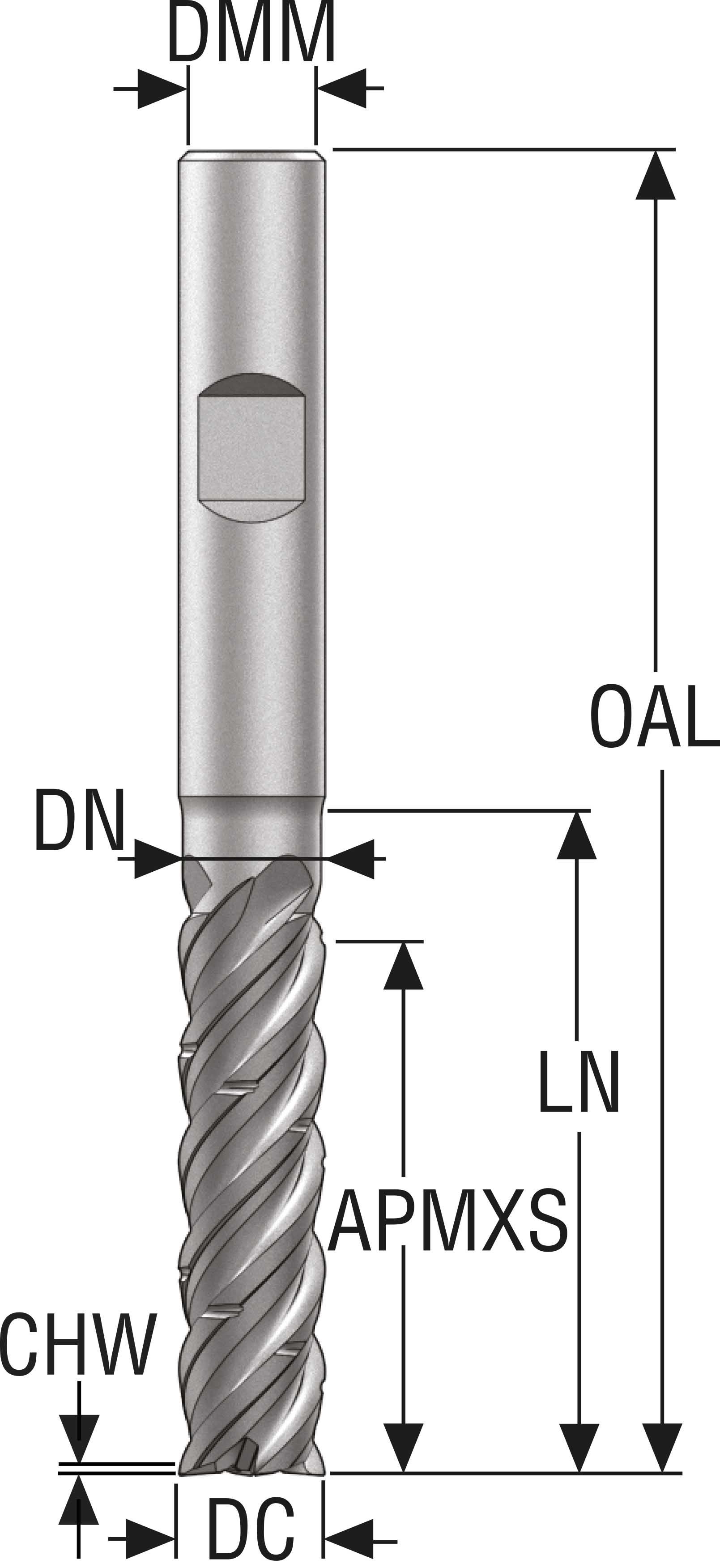 PINNFRÄS HM JS754160E3C.3Z4C-H XT
