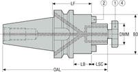 HÅLLARE BT30TFAD-SM0.750-2.000 -L1