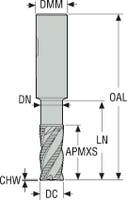 PINNFRÄS HM JHP993040F2C.3Z3-SIRA