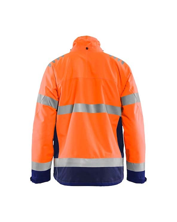JACKA 47801977 ORANGE/MARIN 4XL