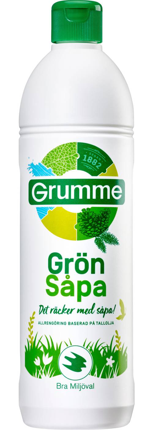 SÅPA GRUMME FLYT. 750ML GRÖN
