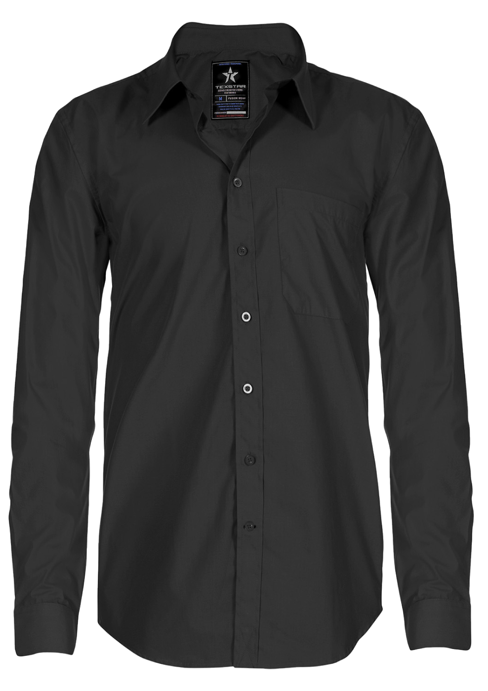 SKJORTA SH19 SVART 3XL