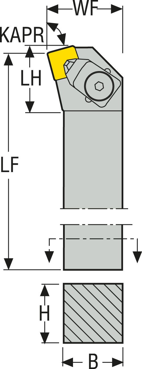 HÅLLARE CSKNL2525M06