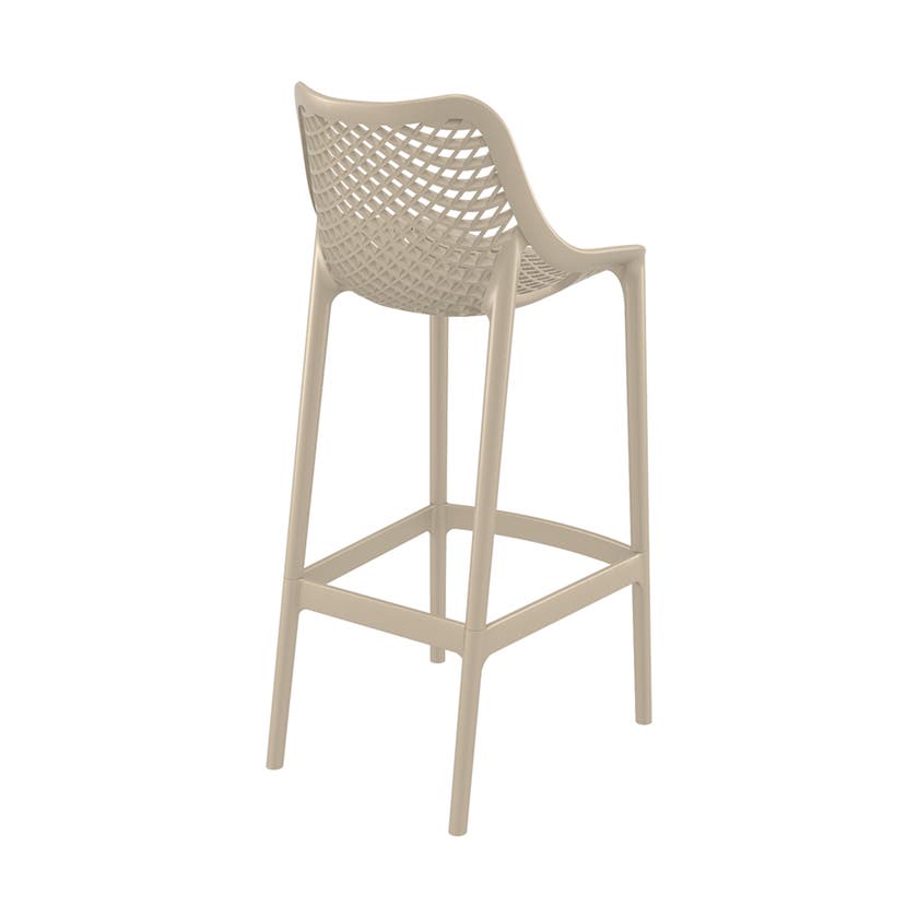 Air barstol 75 cm, taupe