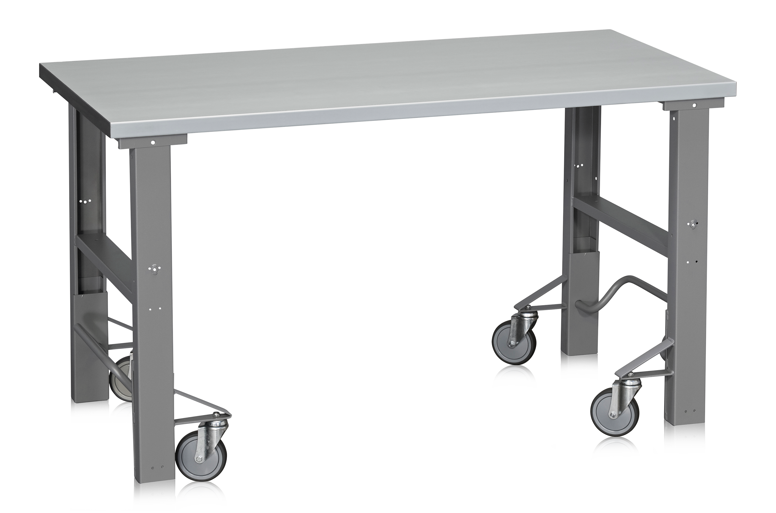 Arbetsbord HD 500 Mobil 1600x8 00 mm Vinyl