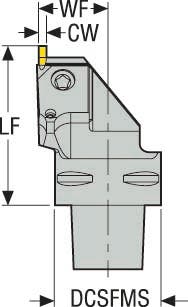 HÅLLARE C6-X4FR-45065-2503JET