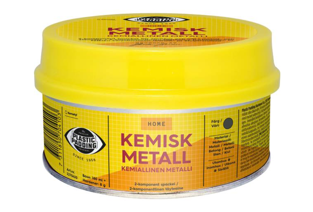 Kemisk metall 180ml plastic padding