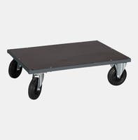 PLATTFORMSVAGN BAS 1000X700 MM GRÅ