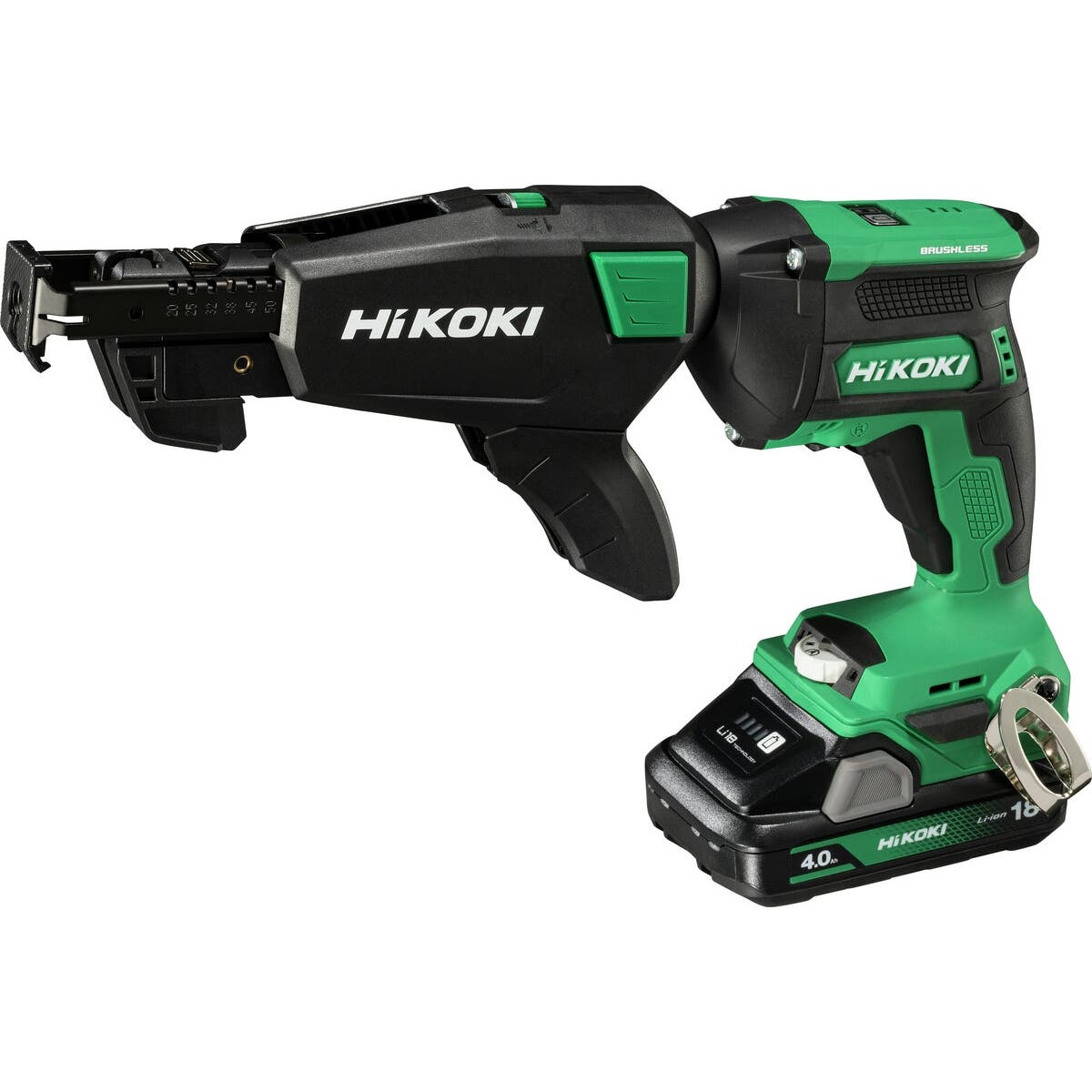 Gipsskruvdragare 18 V kolborstfri batteri Hikoki W18DA