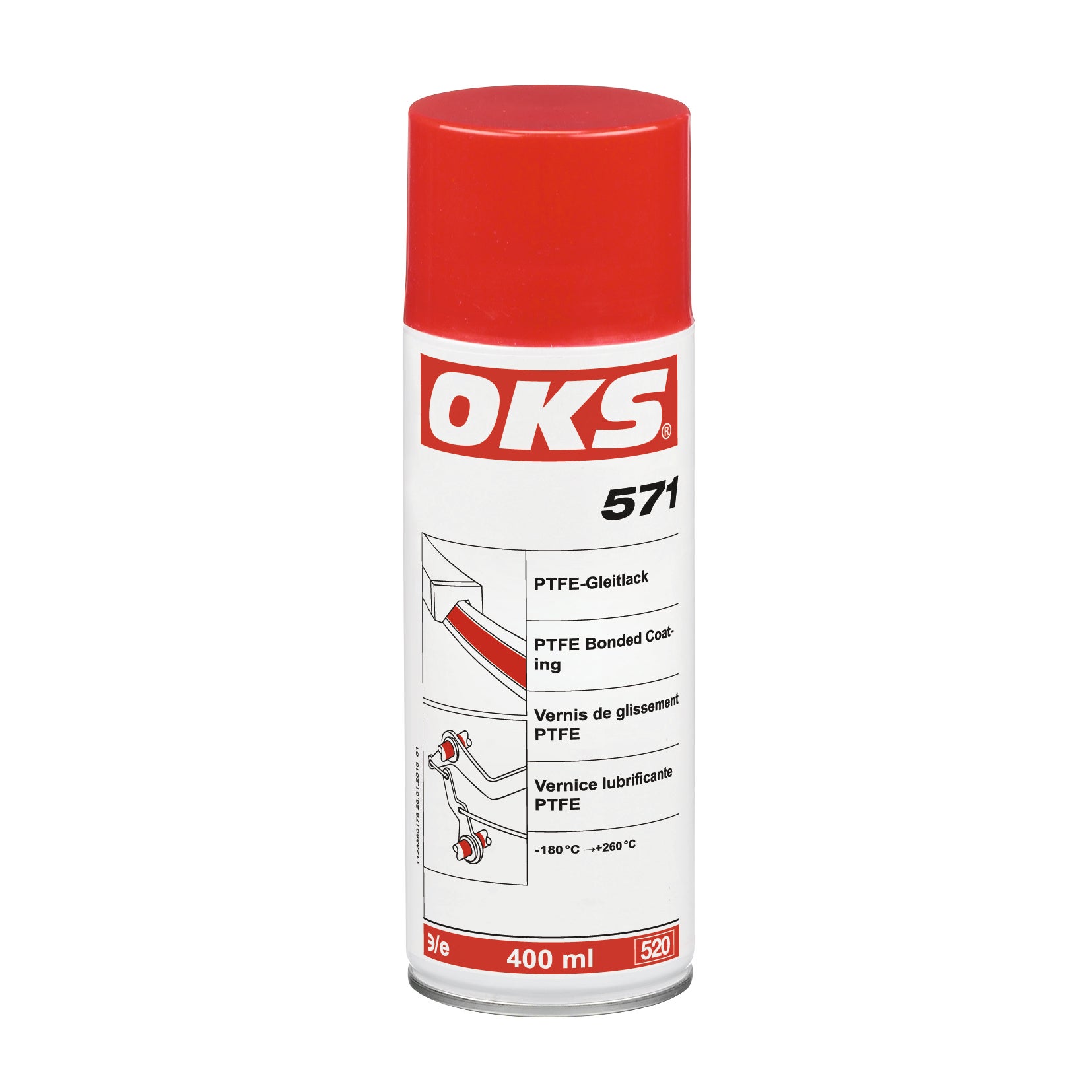 TORRSMÖRJMEDEL PTFE 400ML OKS 571