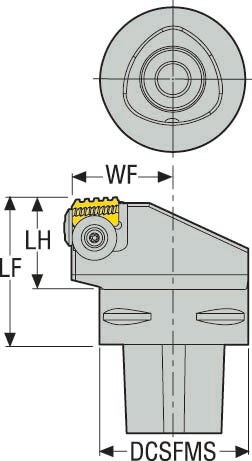 HÅLLARE C8-CER-55080-5-X