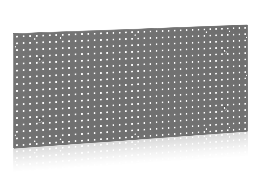 Verktygspanel för vägg 1443x64 5 mm Grå