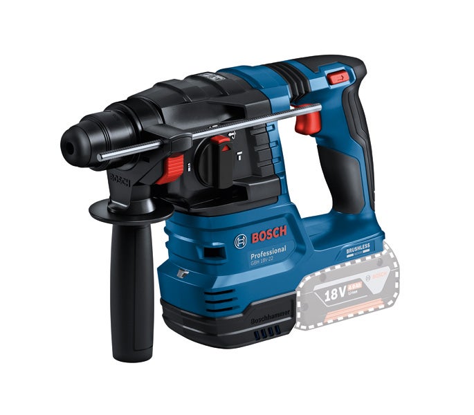 BORRHAMMARE GBH 18V-22 SOLO L- BOXX