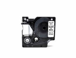 MÄRKBAND DYMO VIT/SVART 45013