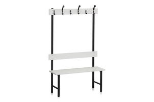 SITTBÄNK ENKELSIDIG 1000 MM LJ USGRÅ LAMINAT