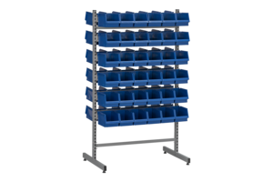 KOMPLETT DUBBELSTÄLL 1 INKL 72 PLASTBACKAR