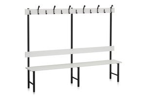 SITTBÄNK ENKELSIDIG 2000 MM LJ USGRÅ LAMINAT