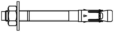 EXPANDERBULT M10X90/10 FZV