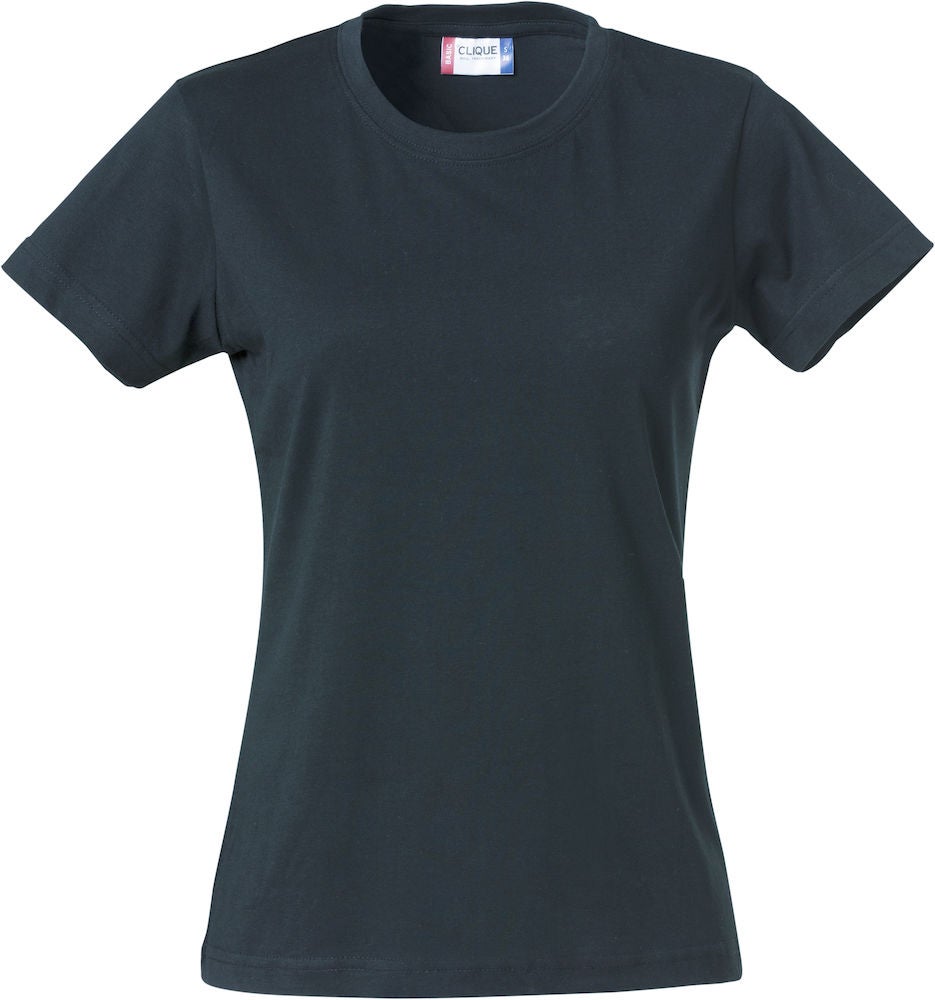 T-SHIRT BASIC DAM MÖRKMARIN X 029031