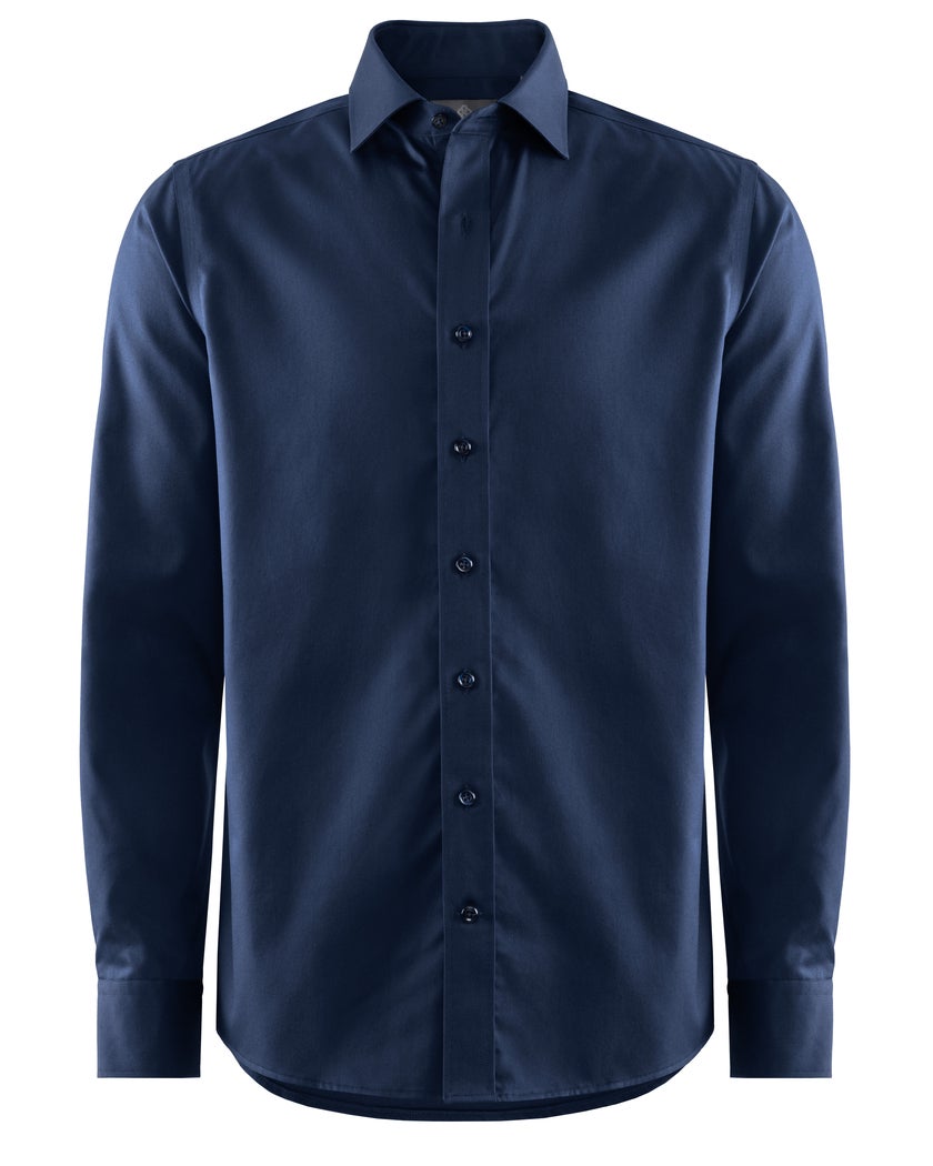 PLAINTON SHIRT TD NAVY S
