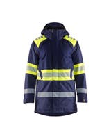 Vinterparkas Varsel Marinblå/V arselgul 4XL