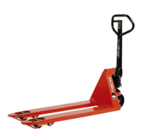 Panter Gaffellyftvagn 2500 Enkelhjul, polyuretan Typ 2582 52