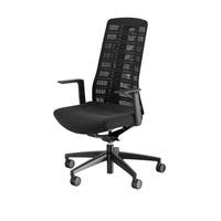 PUREIS3, INTERSTUHL, KONTORSST OL, RYGG I SVART MESH, SVART T